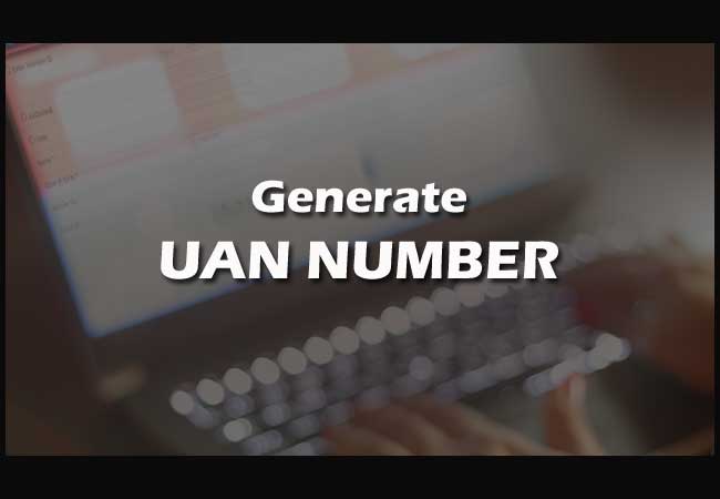 Generate EPF UAN Number