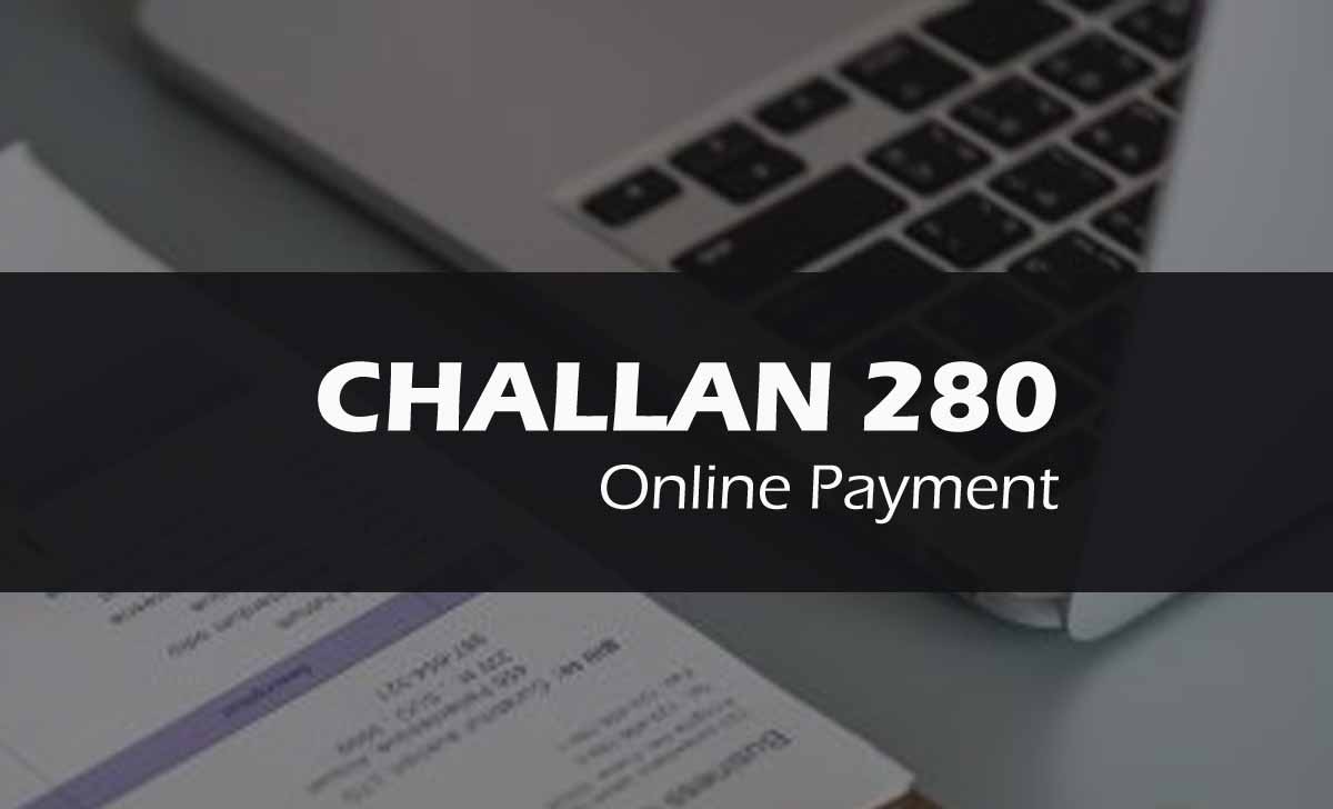 Income Tax Challan 280 Online Payment