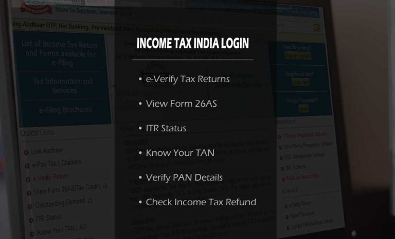 Income Tax India Login
