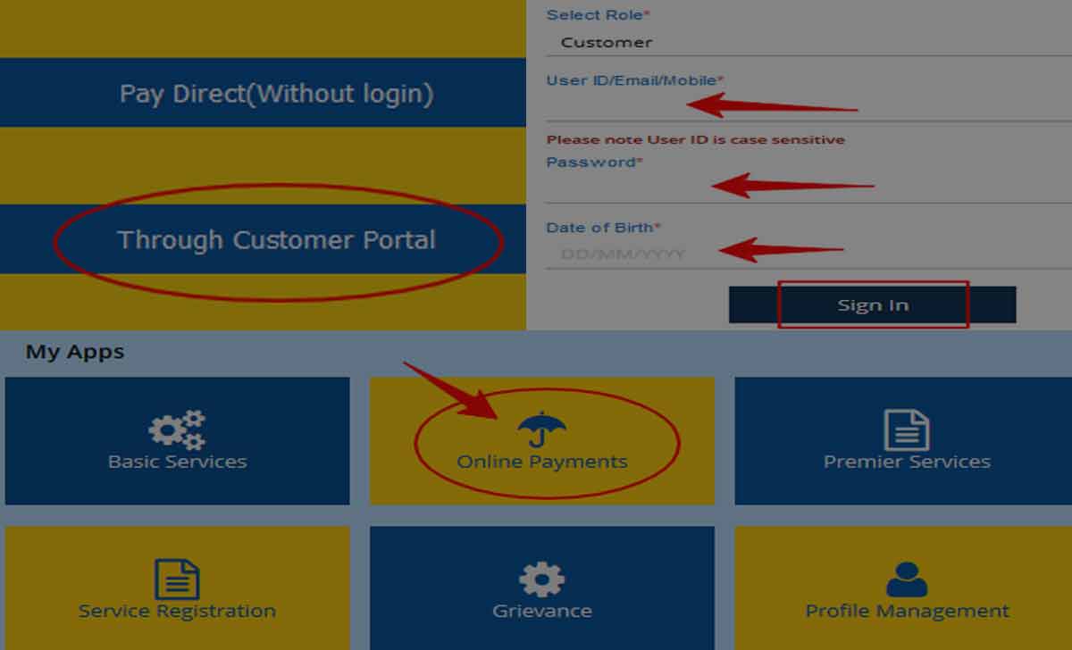 LIC Online Payment for Insurance Premium and Loan Repayment