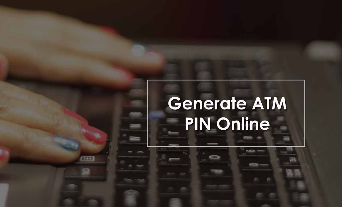 how to set up sbi debit card pin online