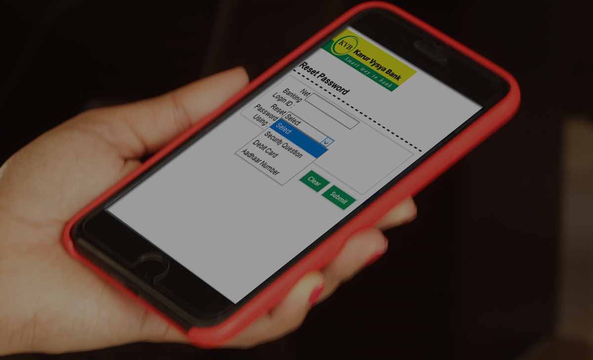 Reset Kvb Net Banking Login Password With New Creation