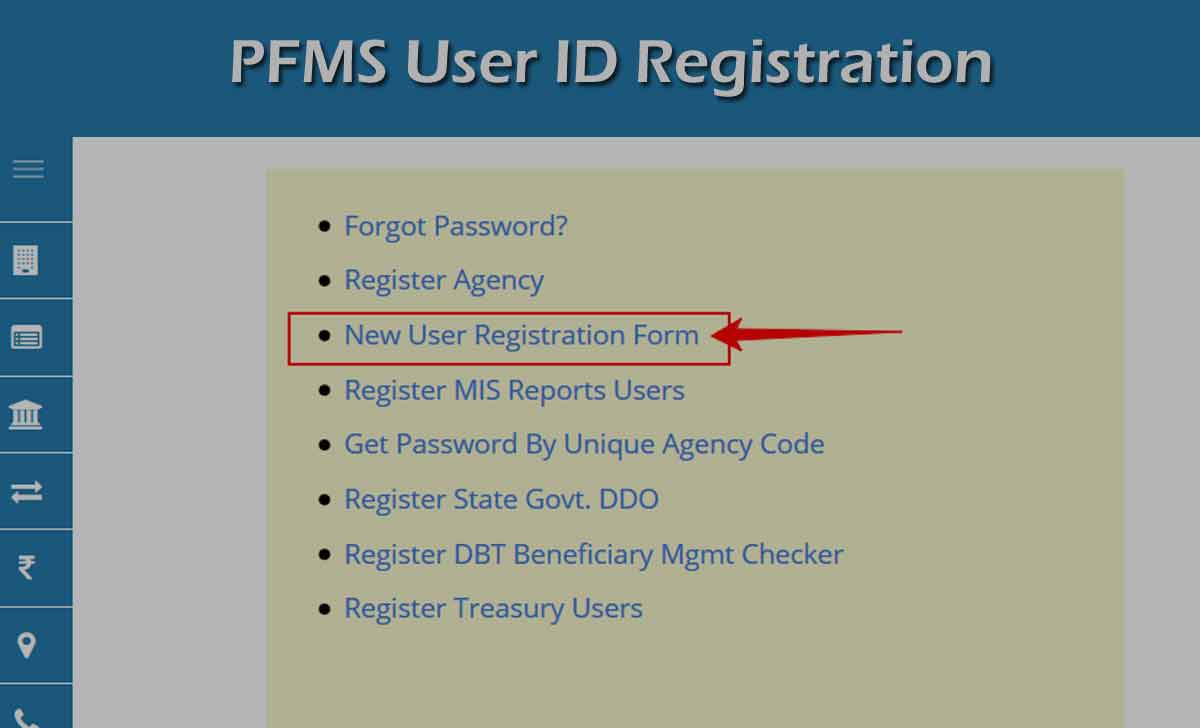 PFMS Login