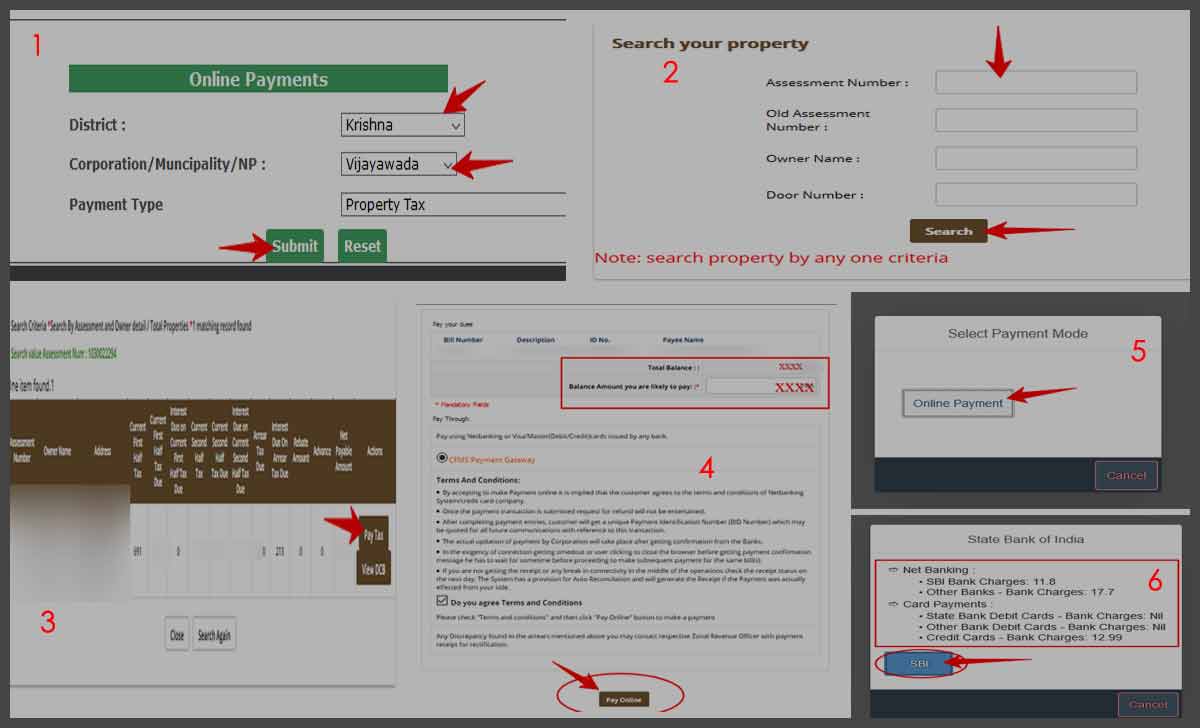 AP Property Tax Payment Online Process