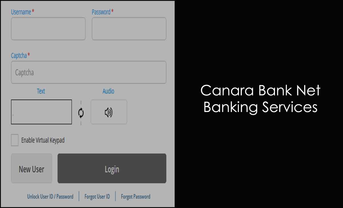 Canara Bank Net Banking