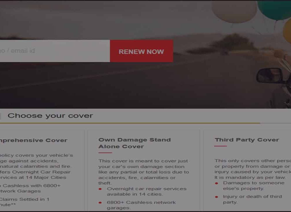 Hdfc Ergo Motor Insurance Renewal Online