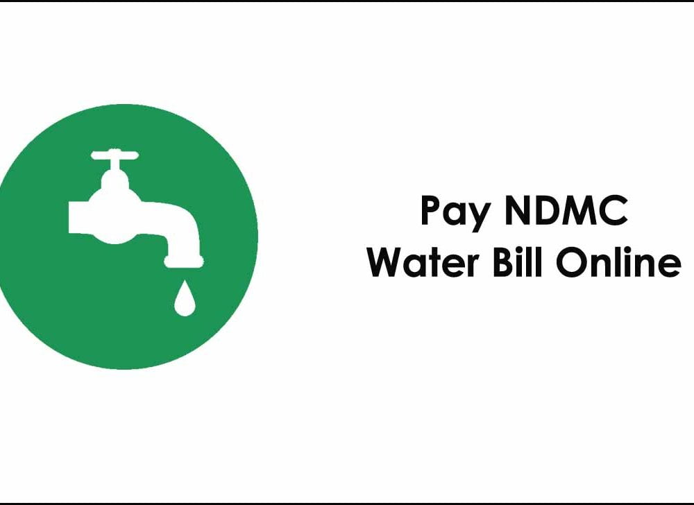 NDMC Water Bill Payment Online at ndmc.gov.in portal