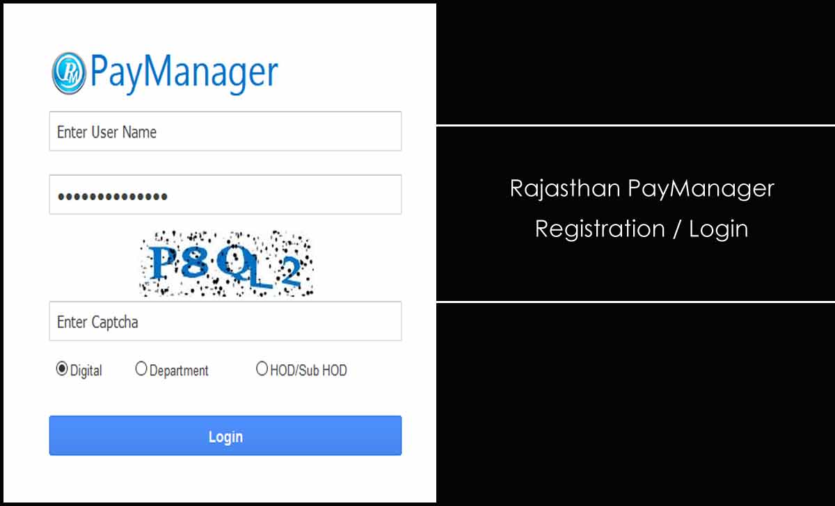 PayManager | Rajasthan Pay Manager Login for DDO / Employee