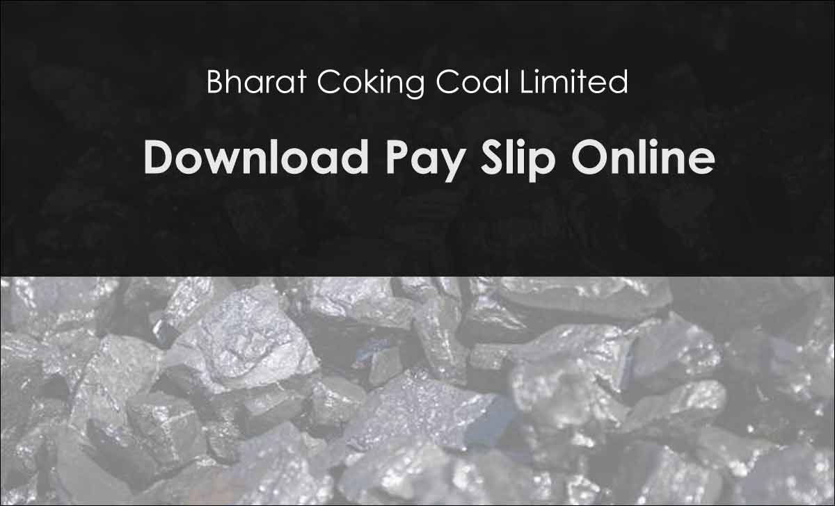 BCCL Pay Slip Download