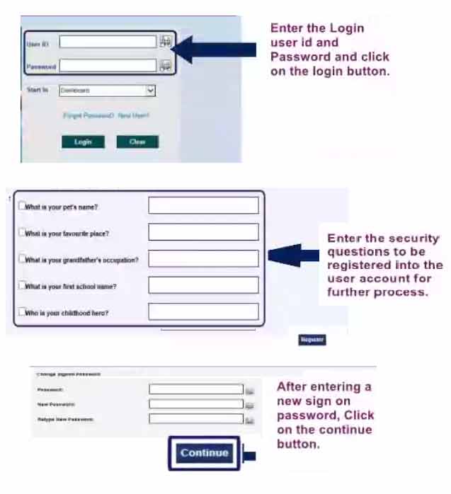 TMB First Time Net Banking Login