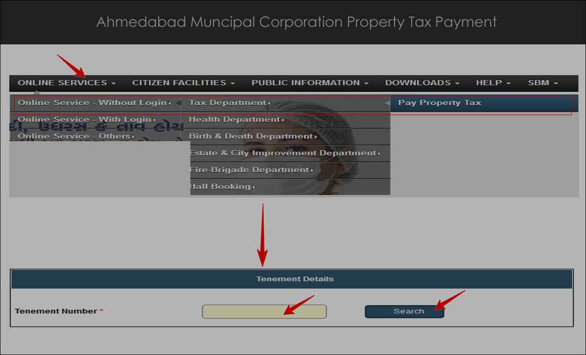 Ahmedabad Property Tax Payment