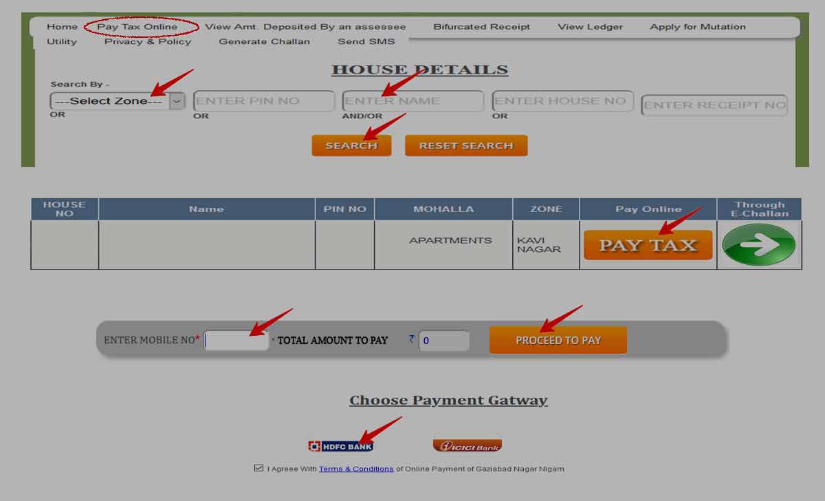 Ghaziabad Property Tax Payment