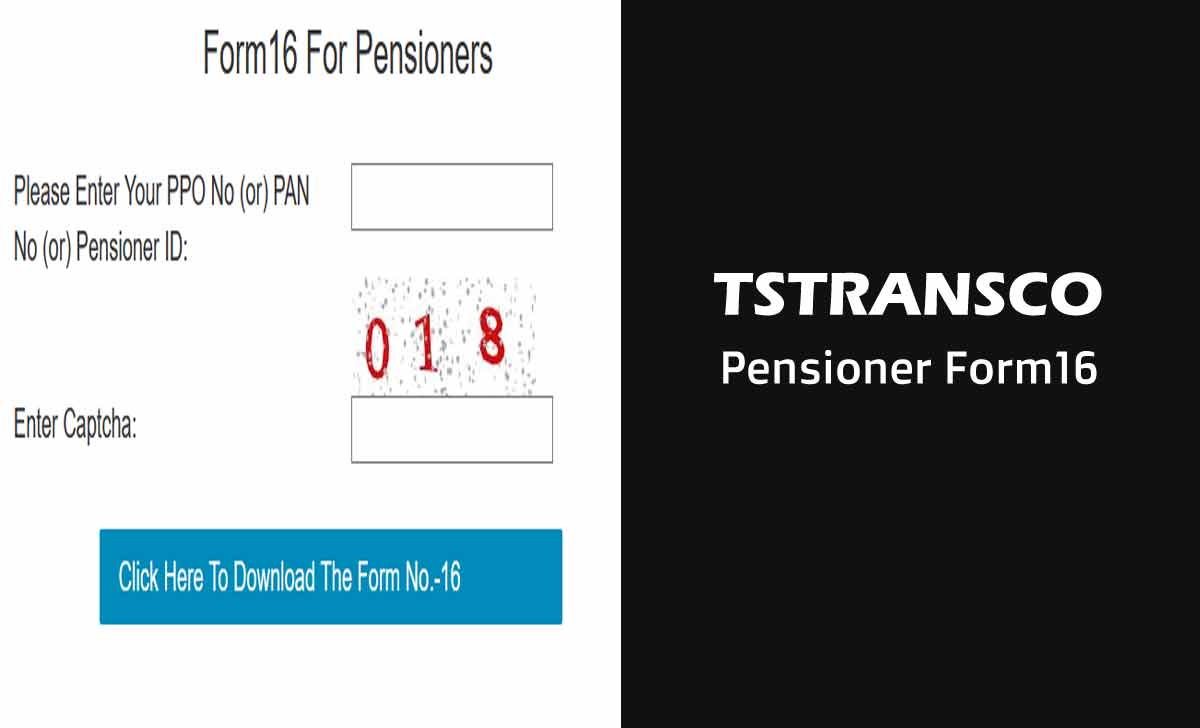 TSTRANSCO Pensioner Form16