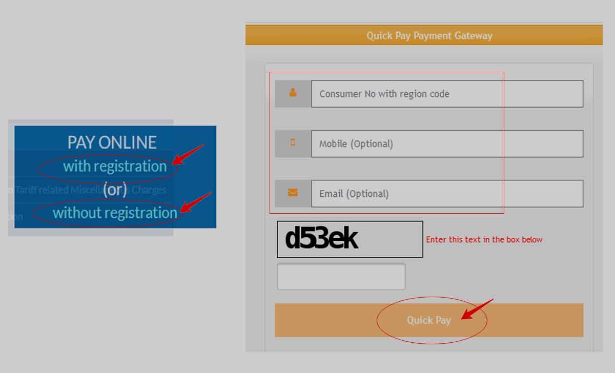 TNEB Online Payment at TANGEDCO Quick Pay Portal