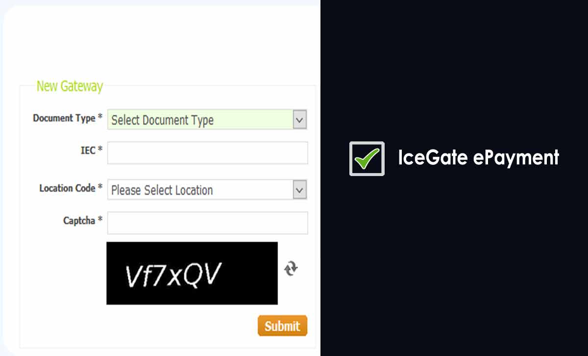 ICEGATE ePayment