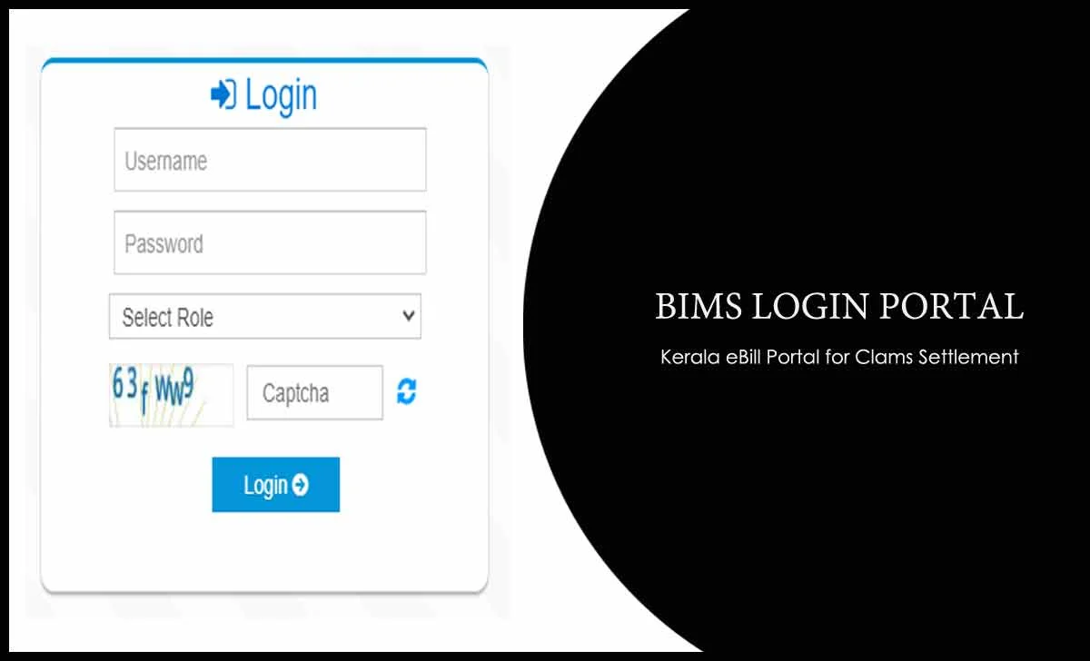 BIMS Login Kerala eBill Portal BIMS for Claim Settlement