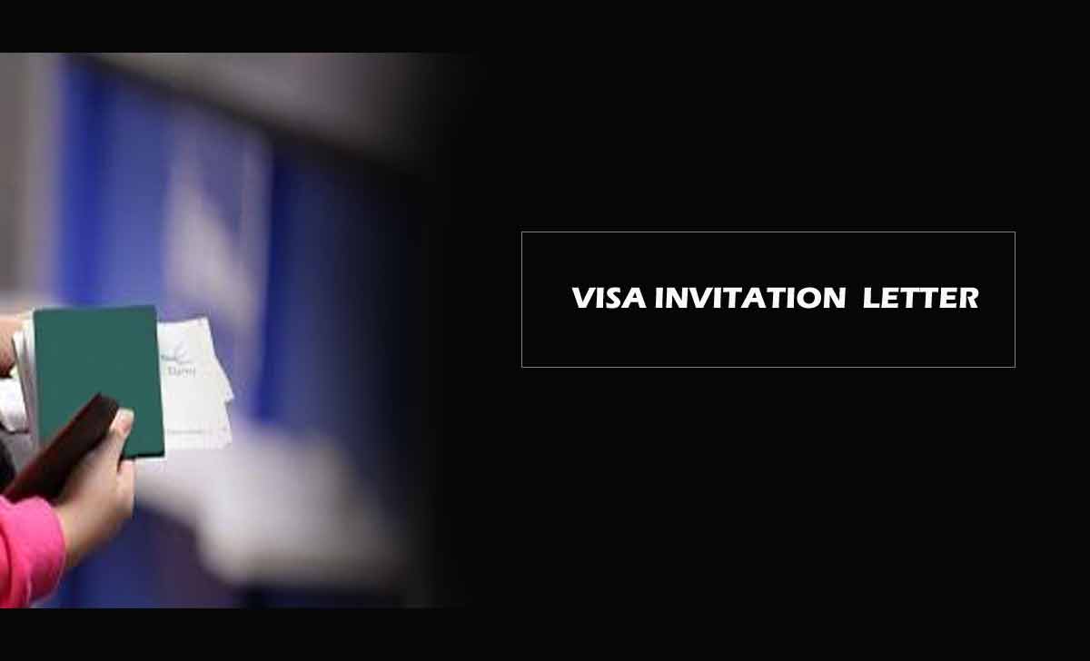 VISA Invitation Letter