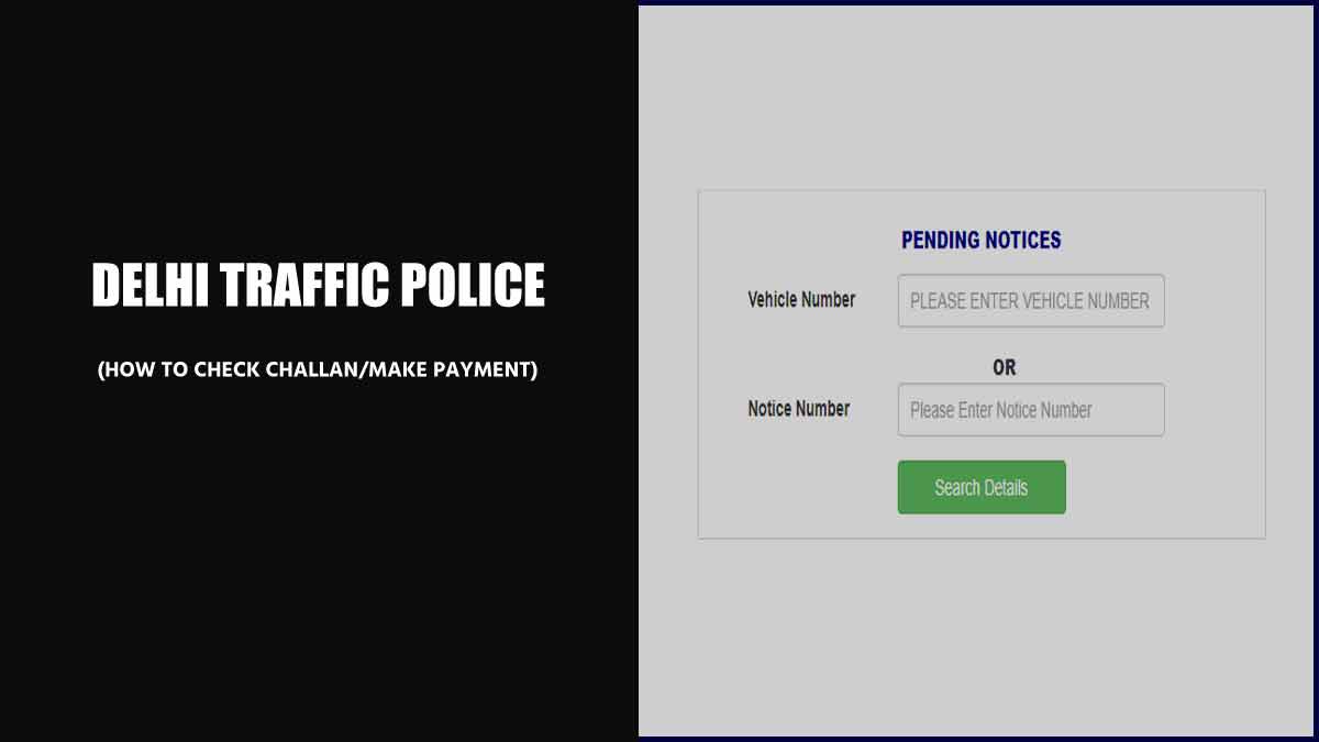 Delhi Traffic Police Challan