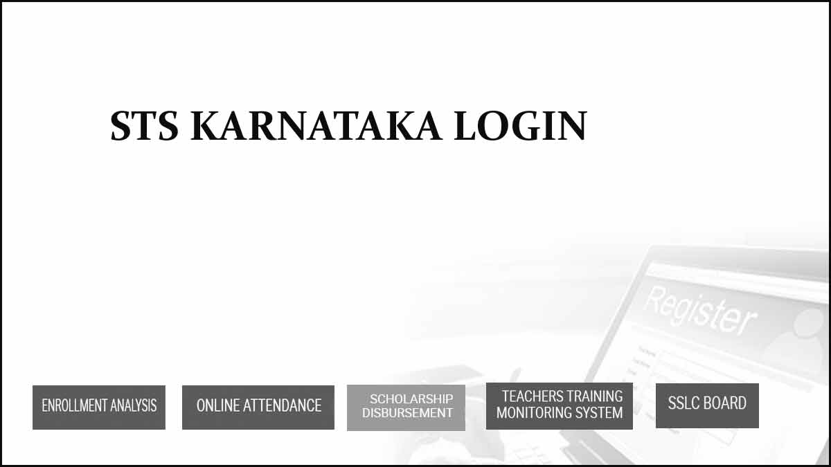 STS Login for Karnataka Student Achievement Tracking System