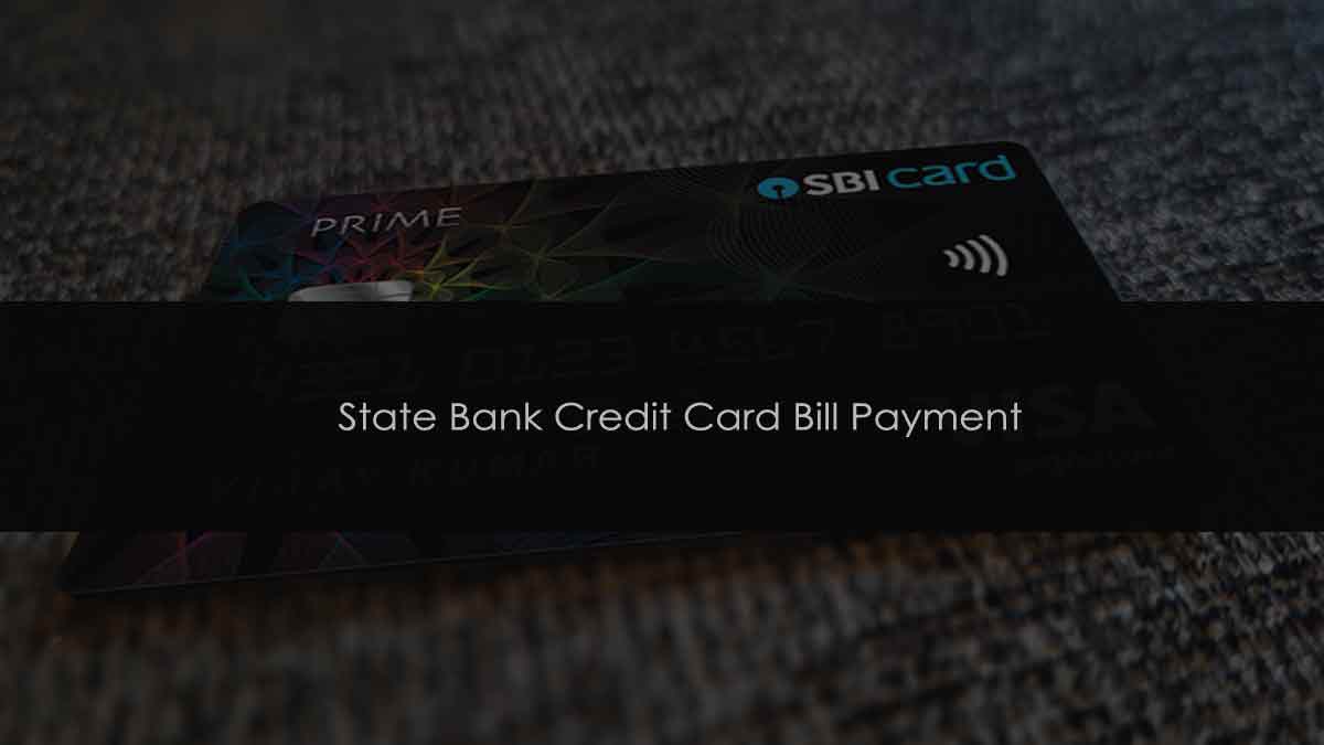 SBI Credit Card Payment