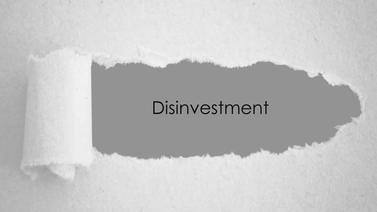What is Disinvestment
