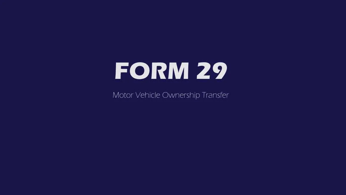 Form 29