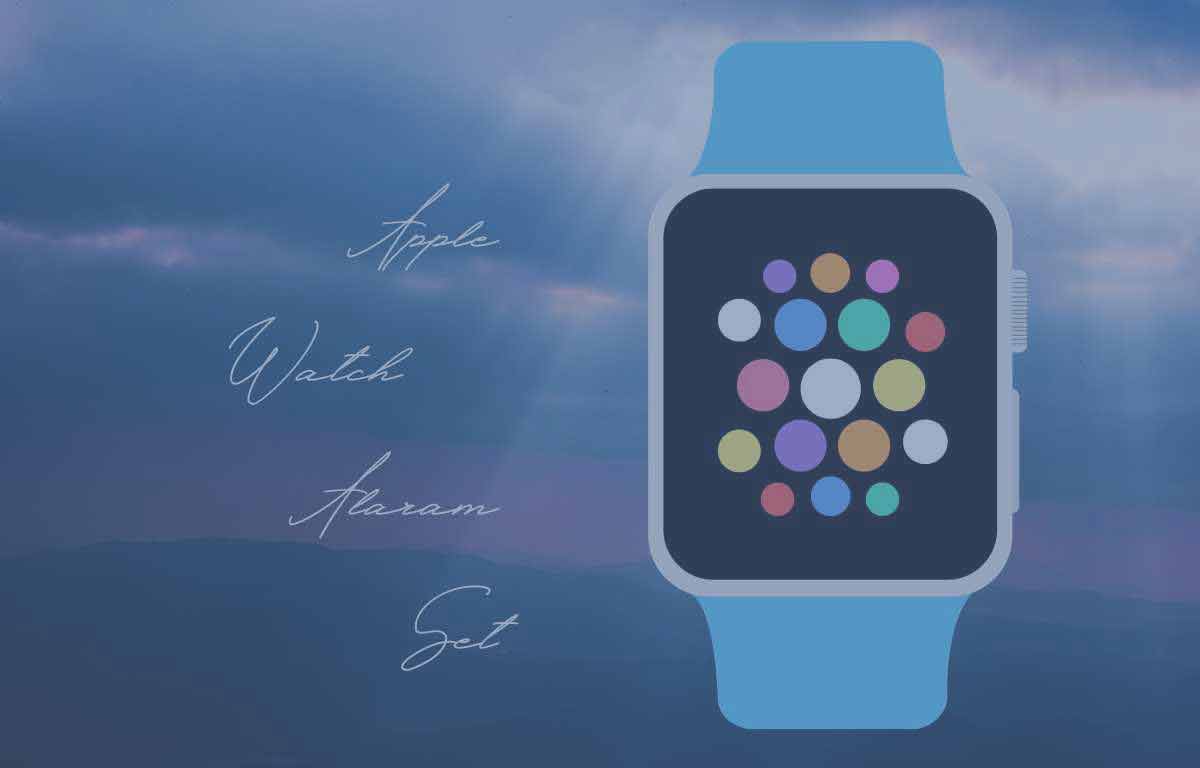 Apple Watch Alaram Set