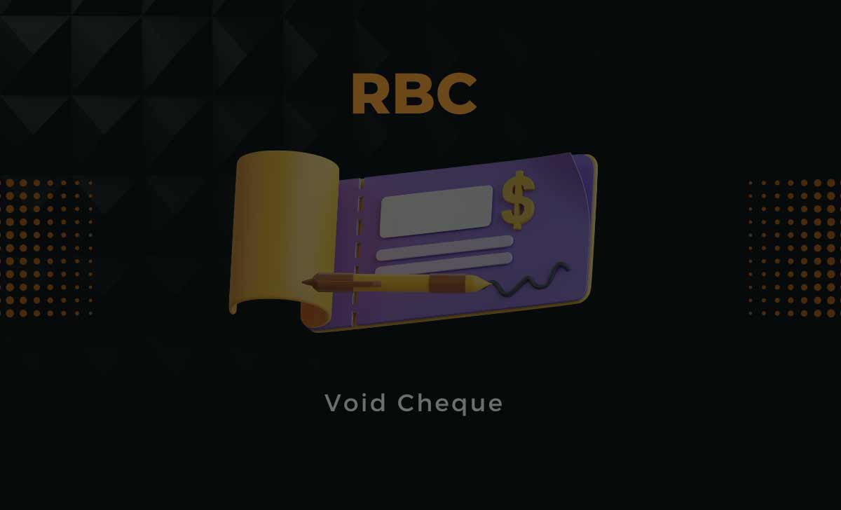 RBC Void Cheque