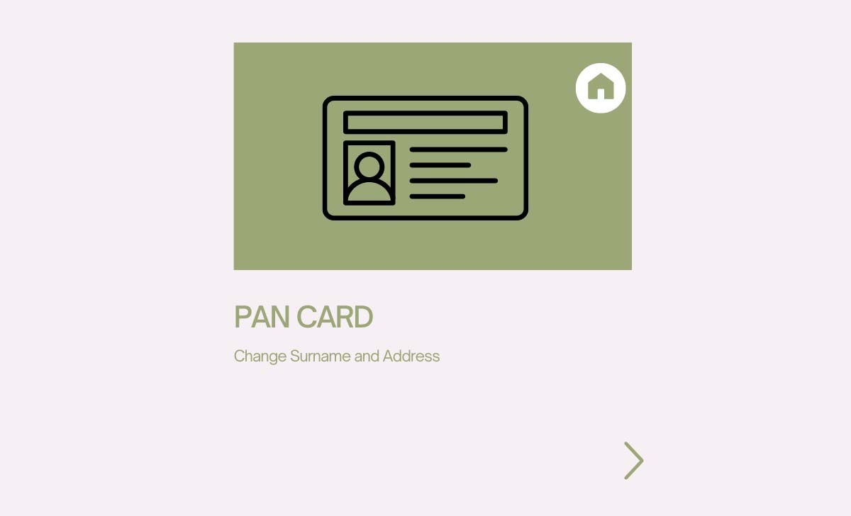 PAN Card Address Change