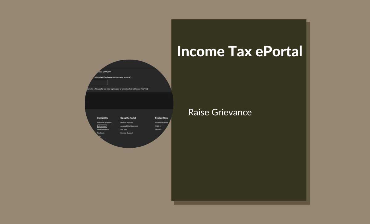 raise-income-tax-complaint-or-grievance-at-eportal-incometax-gov-in-and