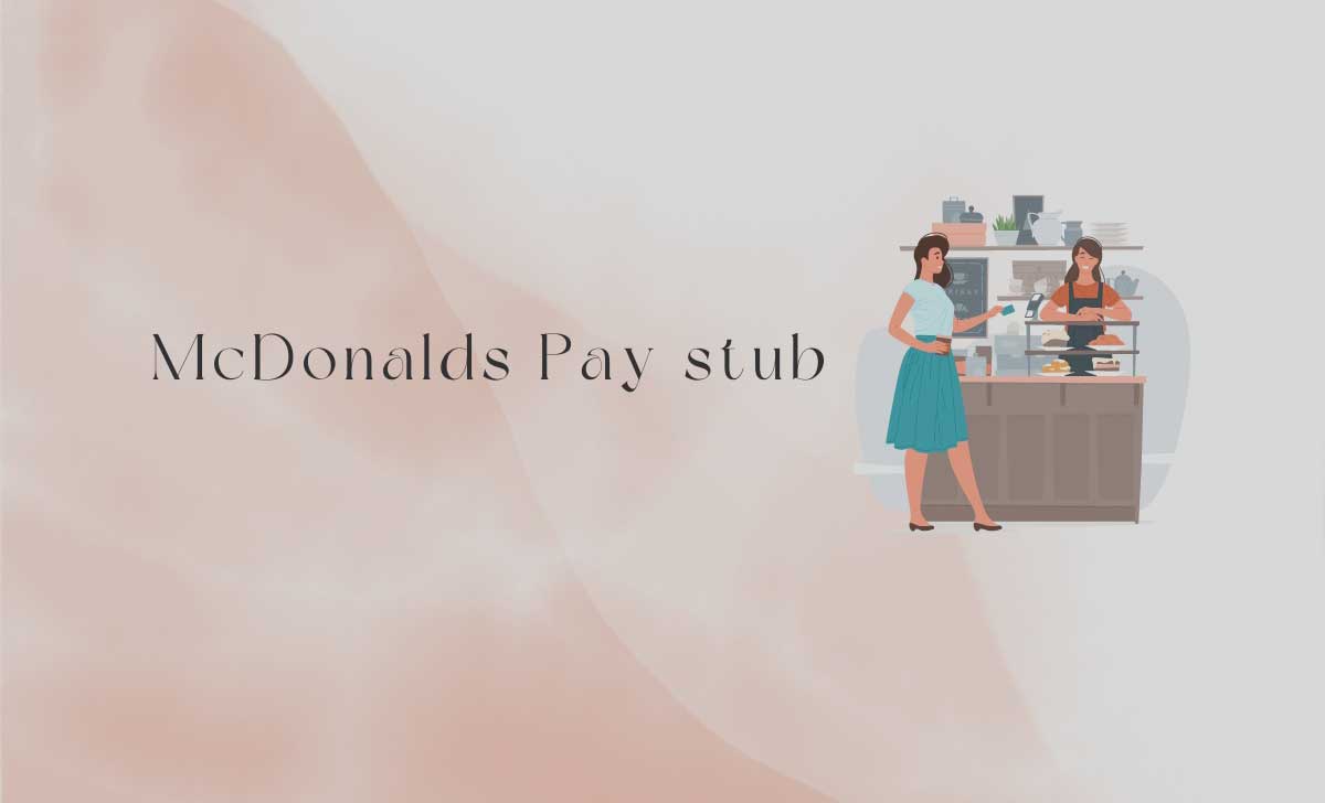 McDonalds Pay Stub