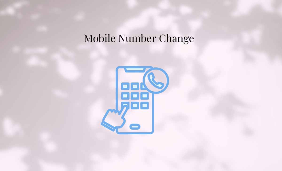 Mobile Number Change