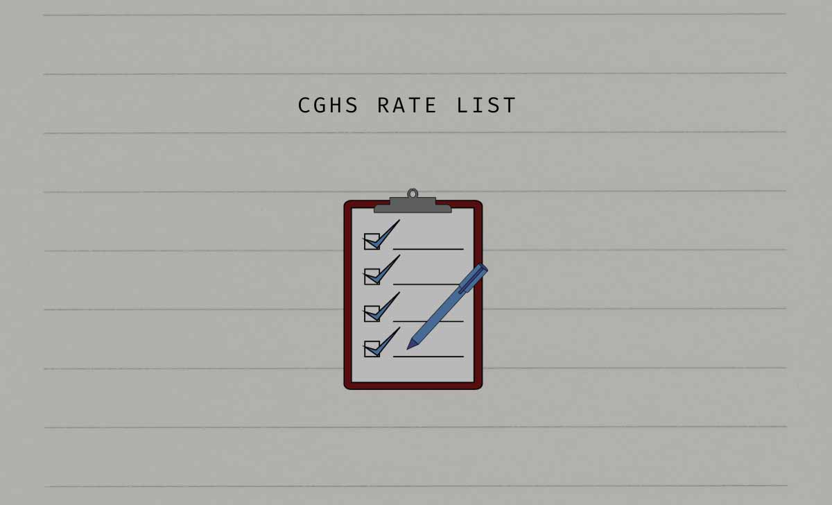 CGHS Rate List
