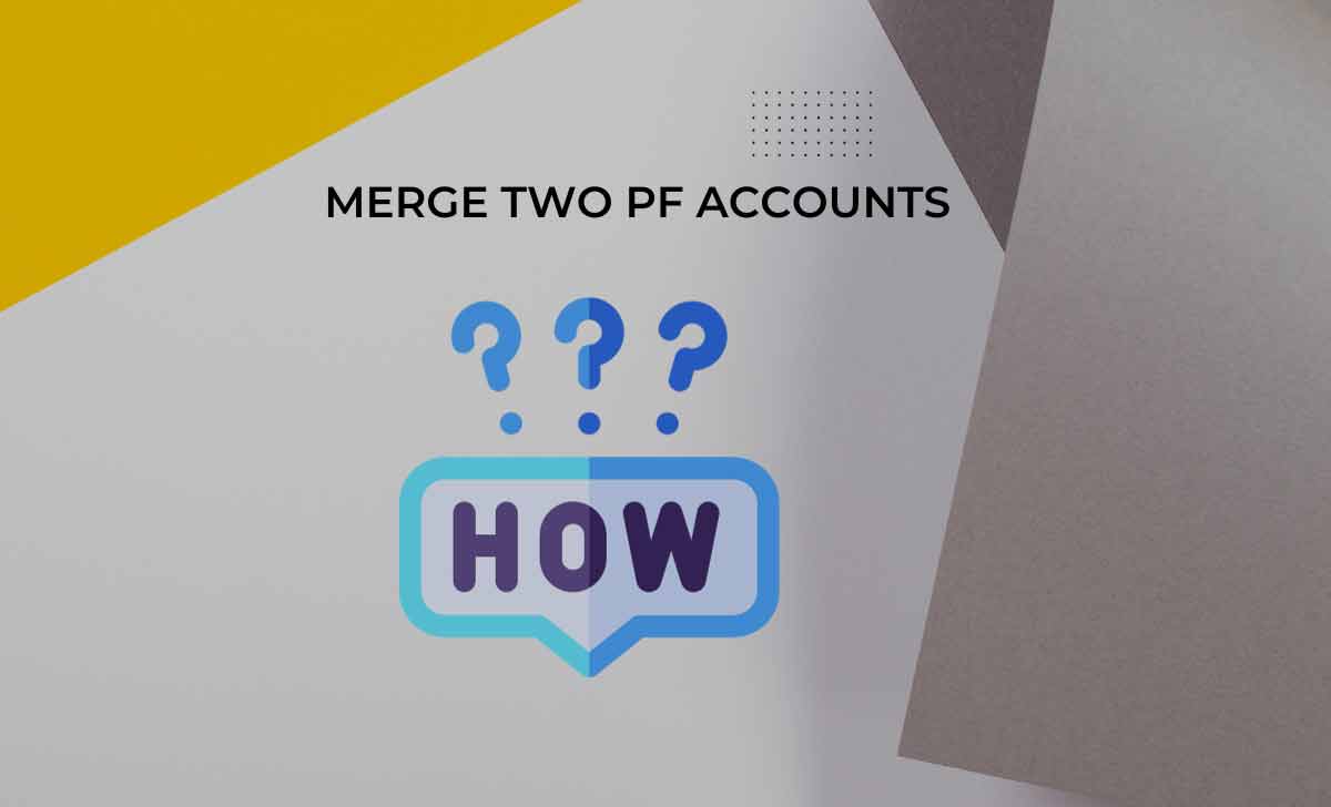 Merge Two PF Accounts