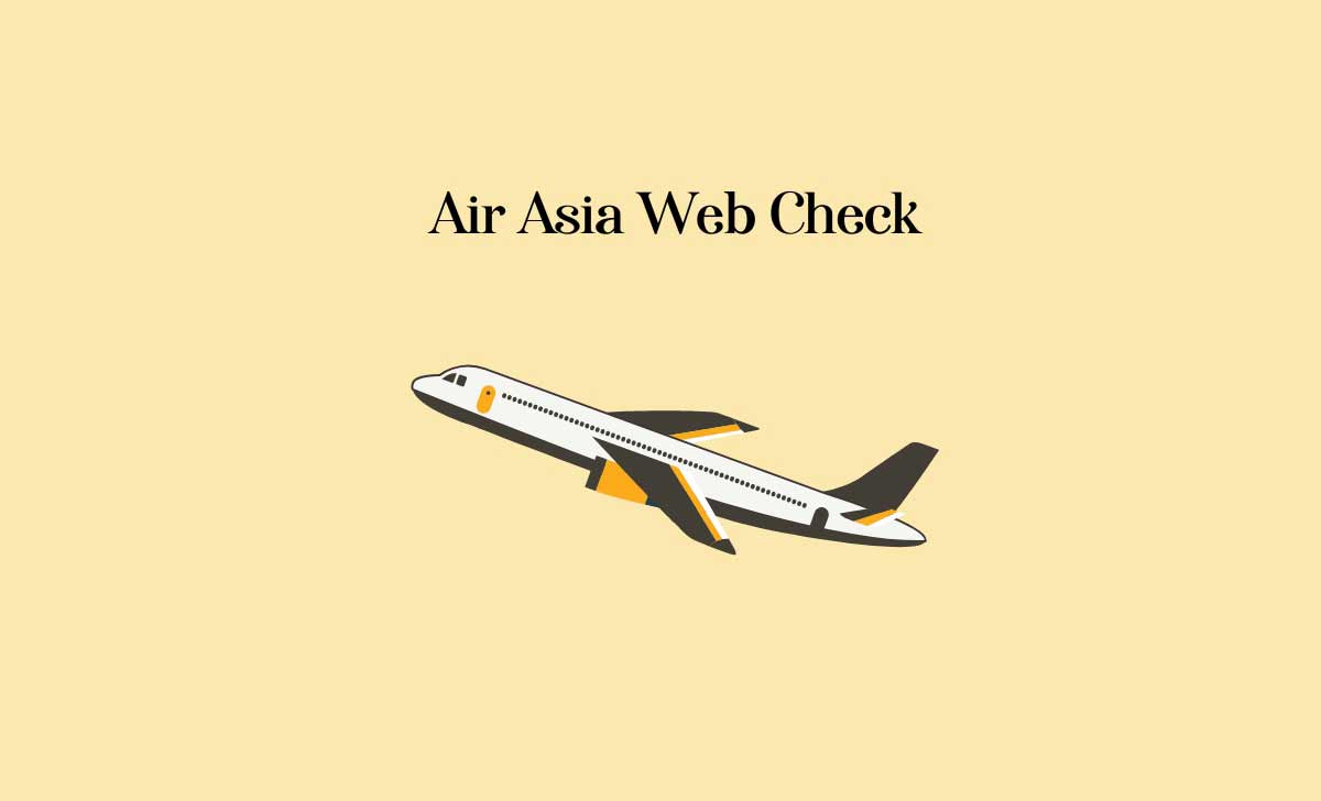 Air Asia Web Check