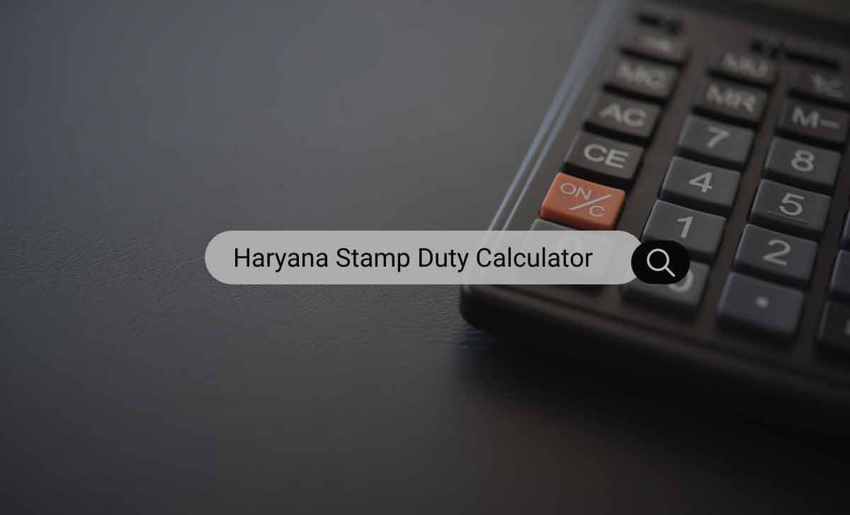Haryana Stamp Duty Calculator