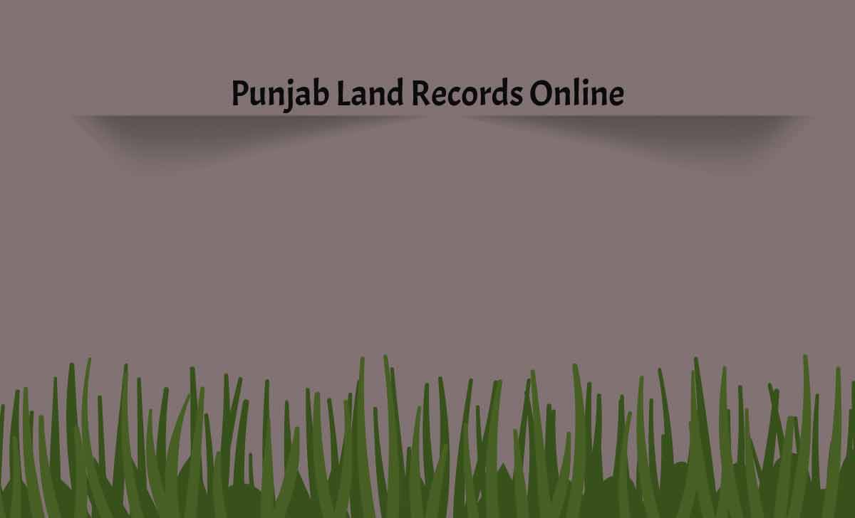 Punjab Land Records Online