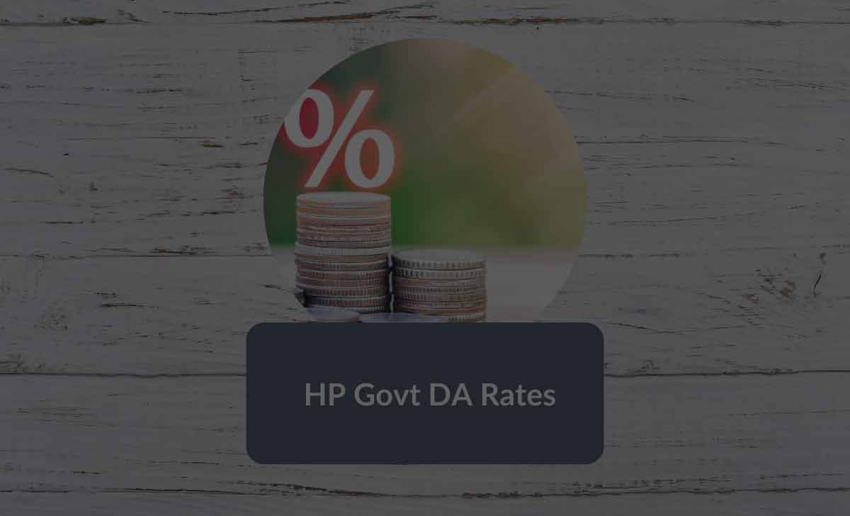 HP Govt DA Rates