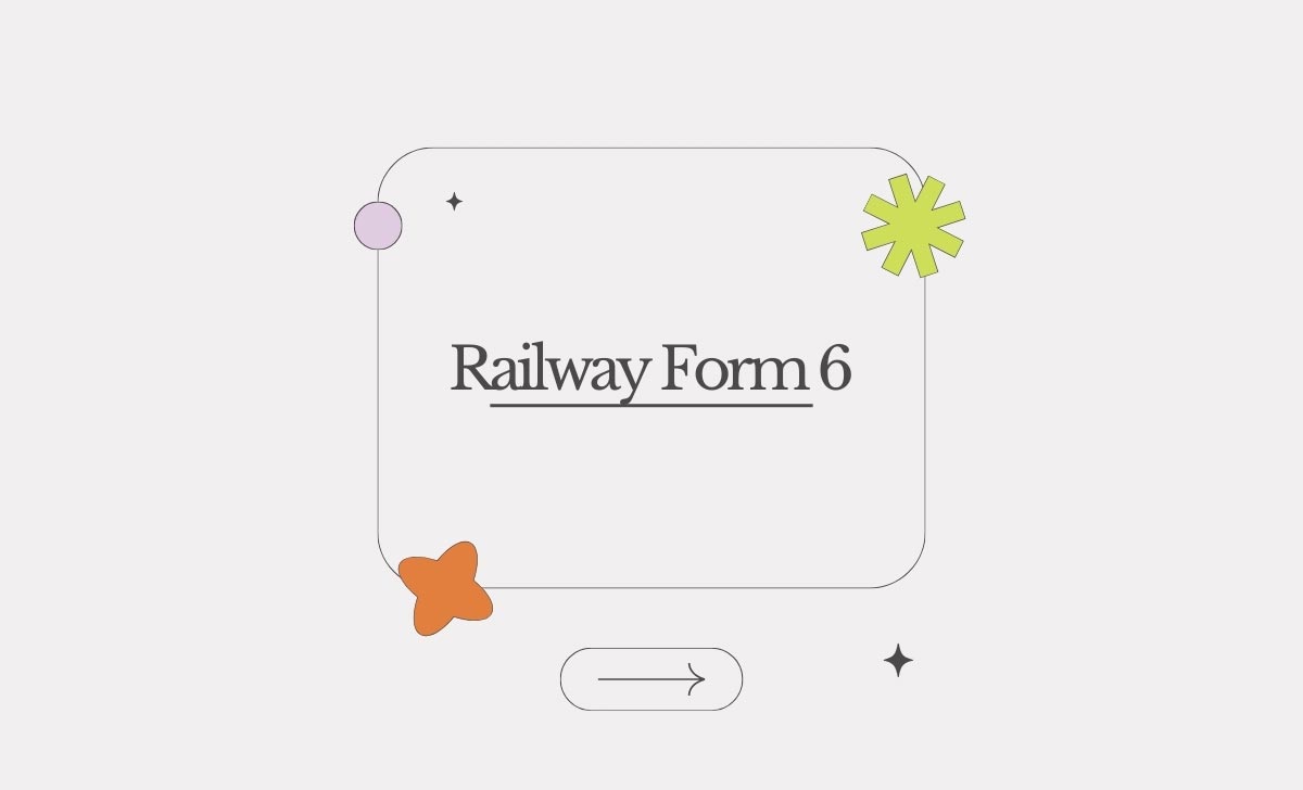 Railway Form 6