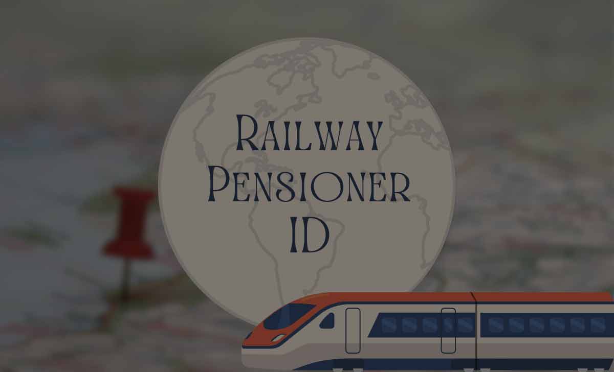 Railway Pensioner ID and Family Health Card Application Form