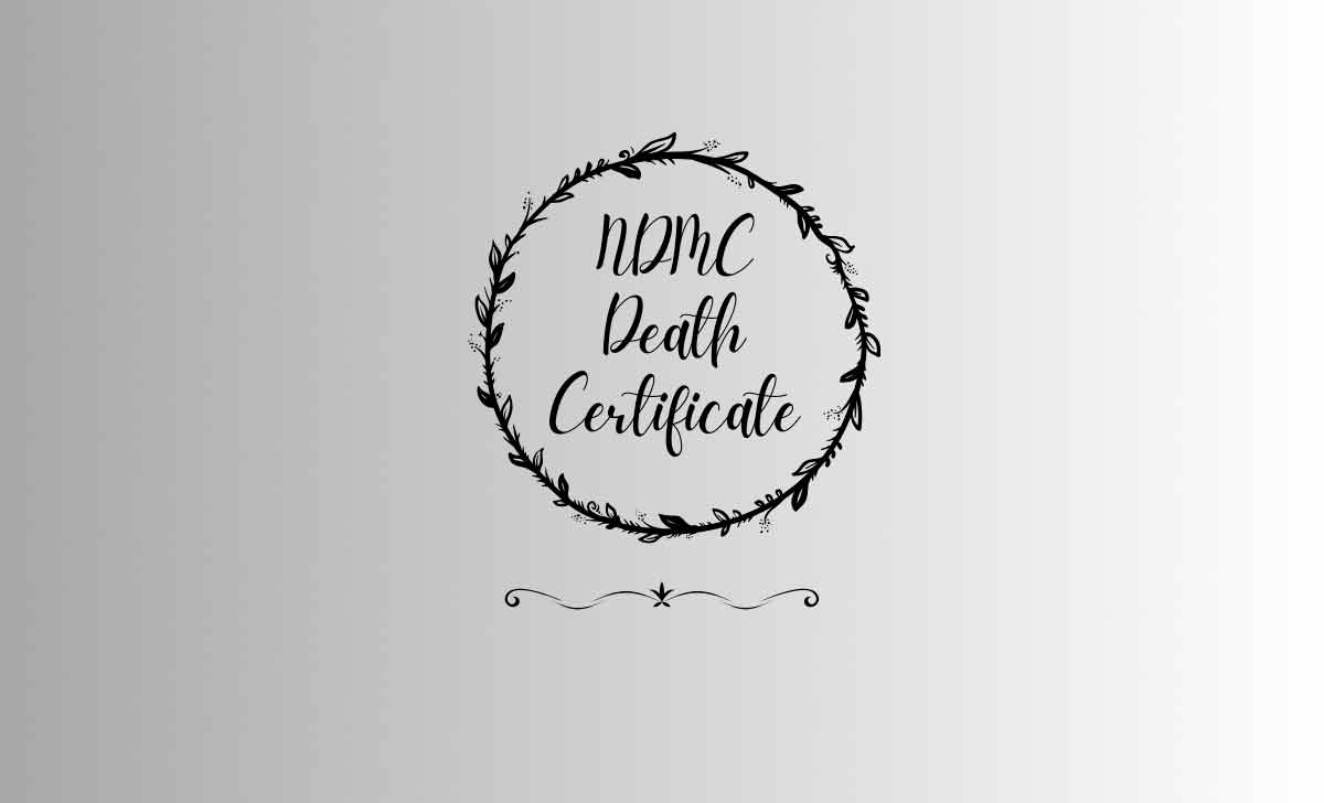 NDMC Death Certificate