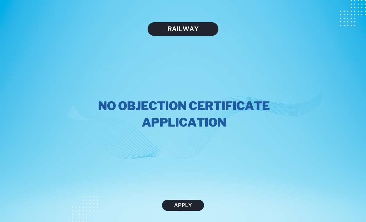 No Objection Certificate Application