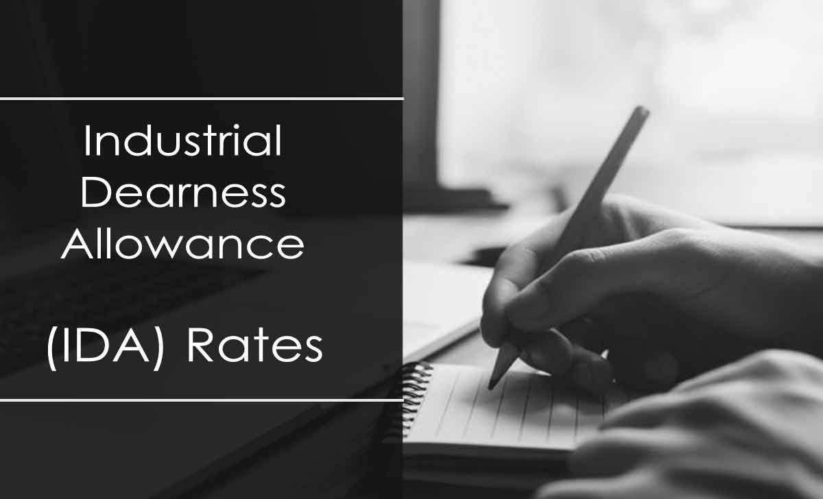 PSU IDA Rates